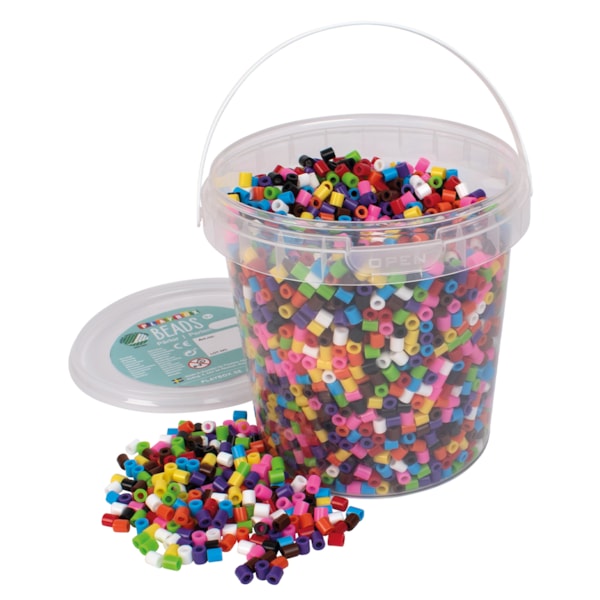 Rörpärlor 5000 st 10-färgmix
