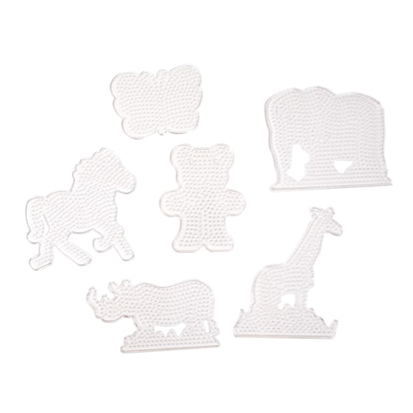 Pärlplattor 12 st djur