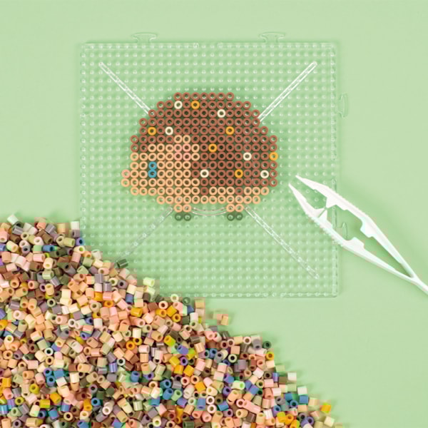 Ironing beads in bucket 5000 pcs mellow pastel mix