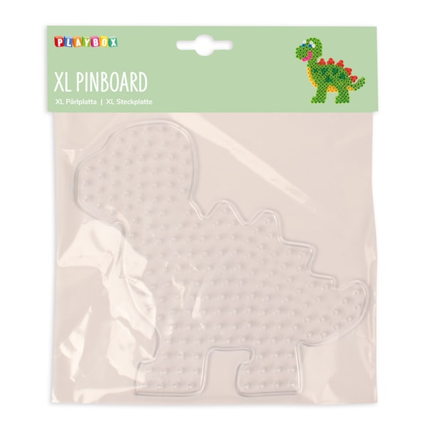Pärlplatta XL Dinosaurie