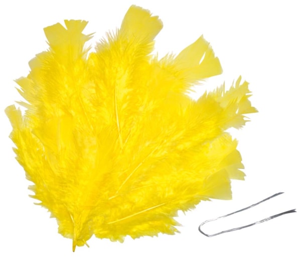Påskfjädrar 48 st gula