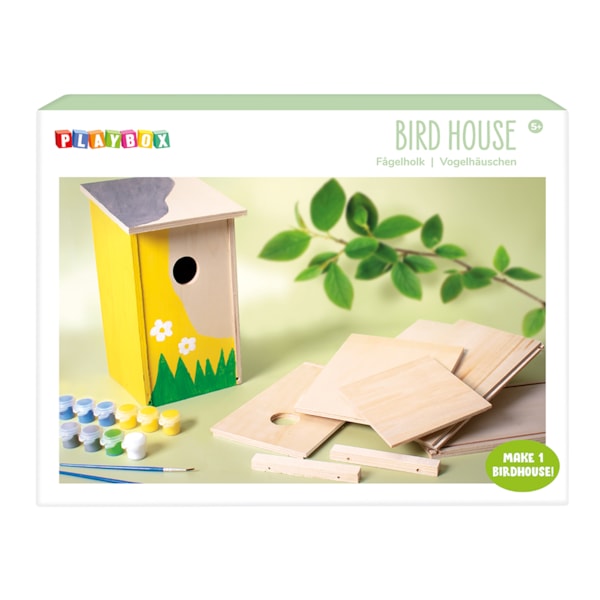 Pysselset fågelholk