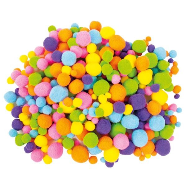 Pompom neon 500 st