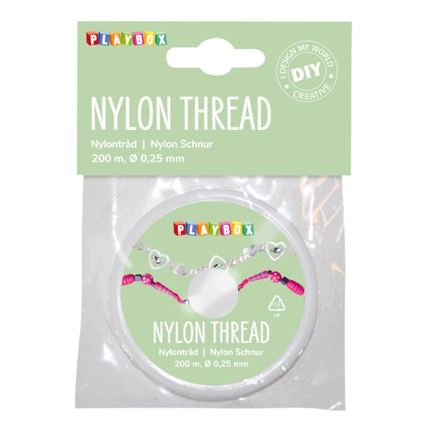 Nylon Schnur 200 m x 0,25 mm