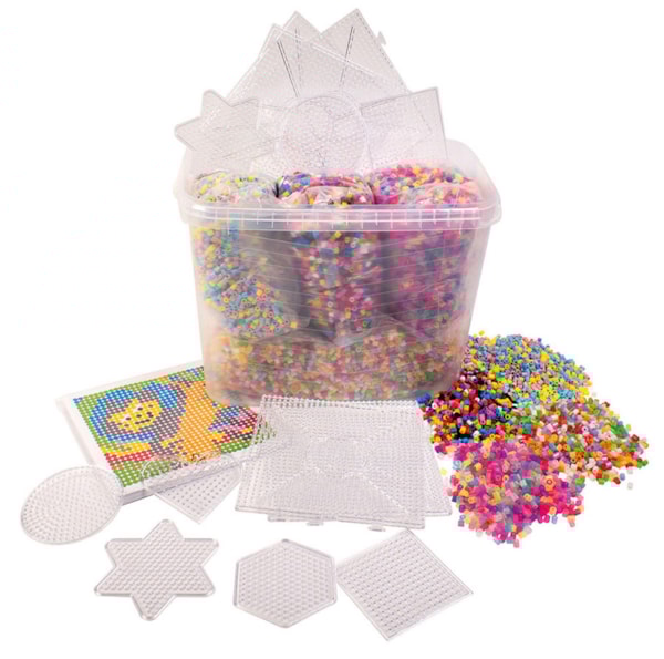 Pysselbox Stort startset rörpärlor