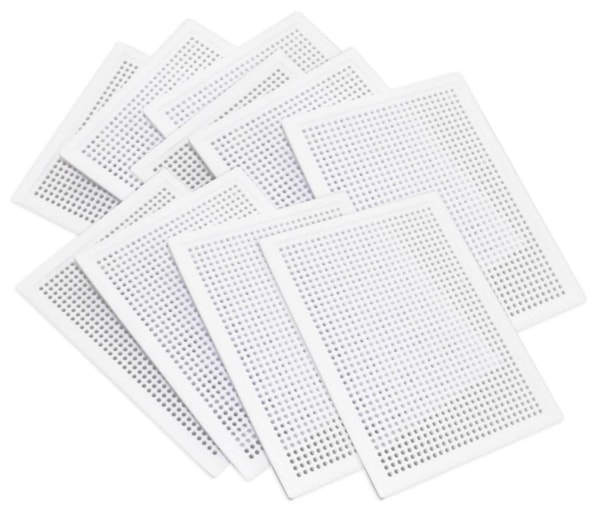 Färgmosaikplattor små 10 st