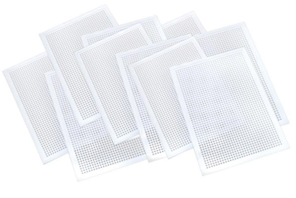 Färgmosaikplattor stor 10 st