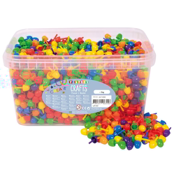 Färgmosaik mellan 1 kg