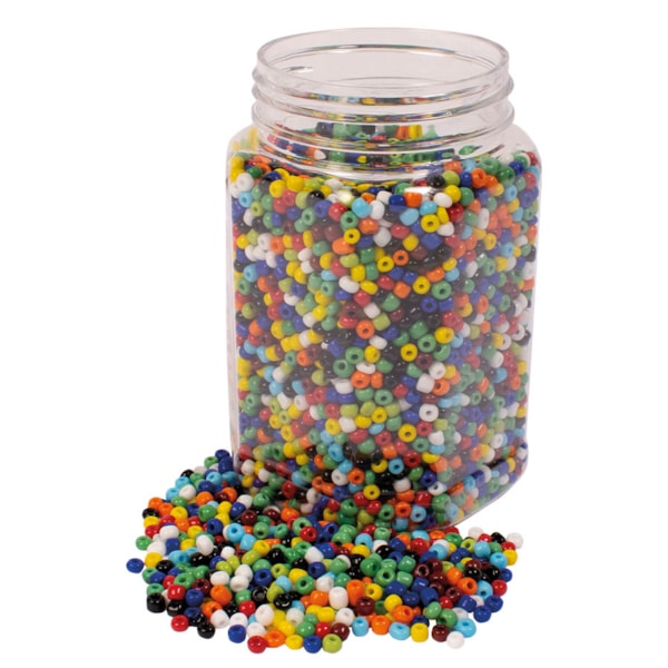 Glass beads Pony 4 mm, ~ 500 g