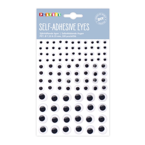 Självhäftande ögon