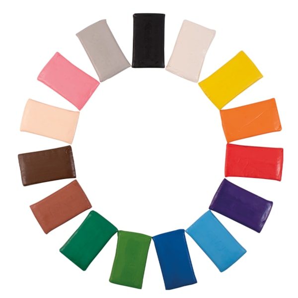 Modellera 15 färger 15 x 350 g