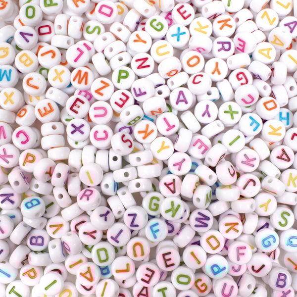 Bokstavspärlor färg