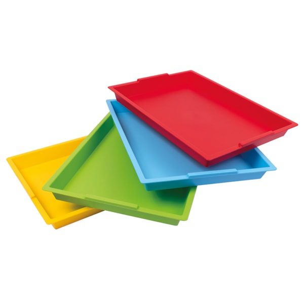 Plastbrickor 40,5 x 30,5 x 4 cm, 4 st.