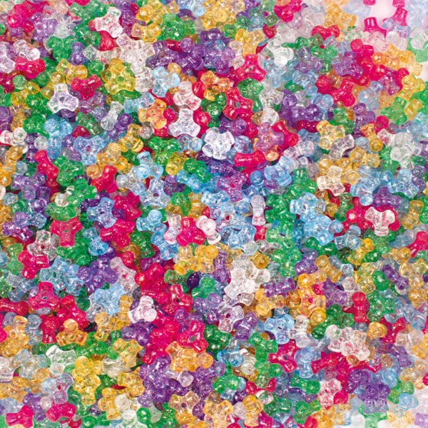 Propellerpärlor glitter 2200st