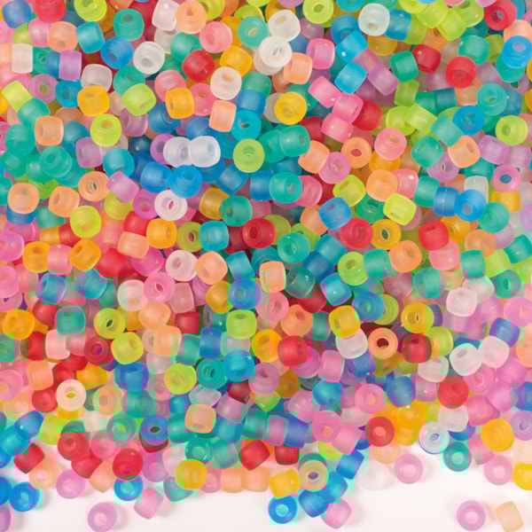 Ponypärlor frostade