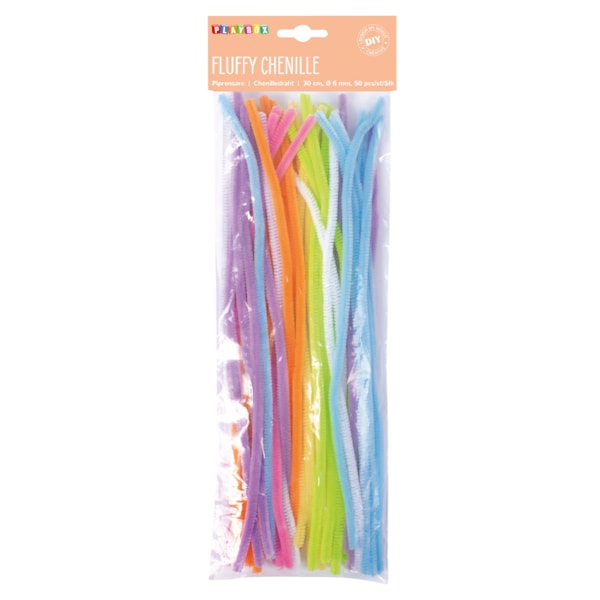 Piprensare pastellfärger 50 st  ø 6 mm