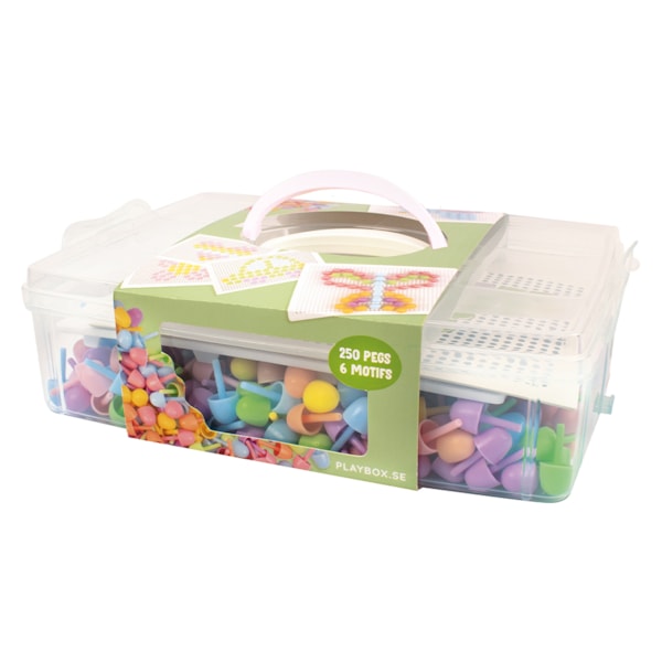 Pysselväska Färgmosaik