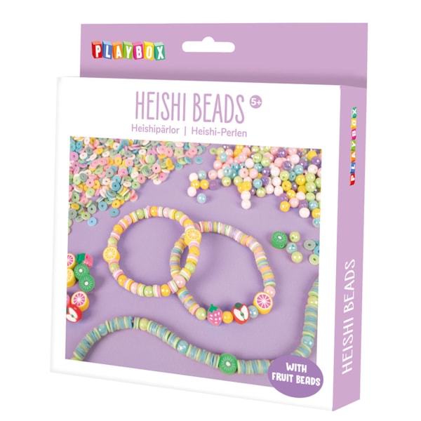 Bastelset Heishi-Perlen