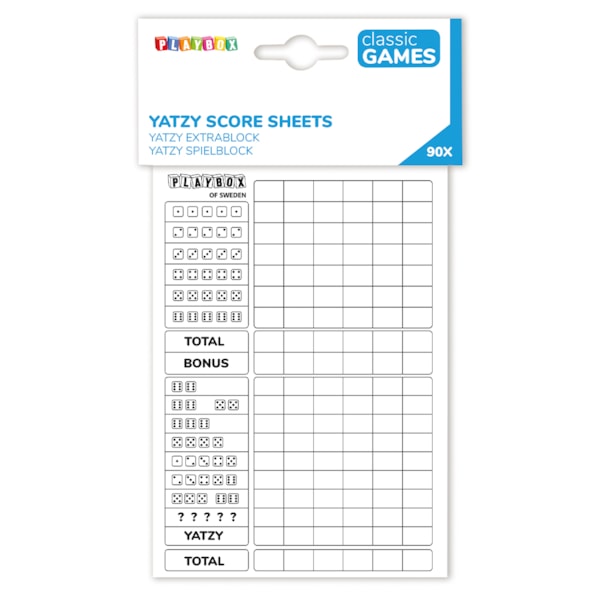 Yatzy extrablock